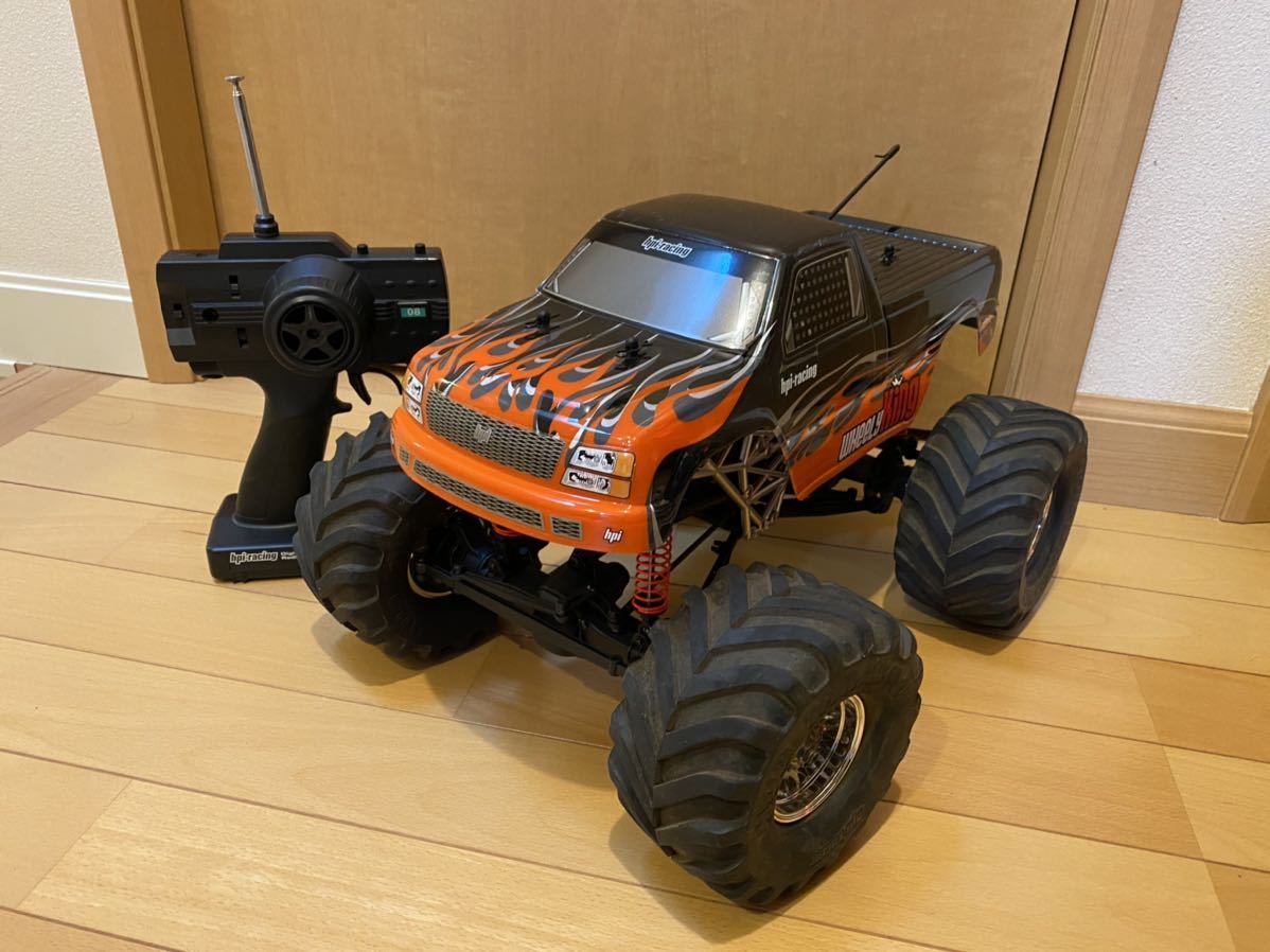 HPI ウイリーキング 2WD 4WDトラックコンバージョンキット付き www
