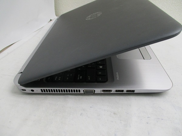☆hp ProBook 450 G3 Core i5 6200U 2.3GHz 4GB 256GB(SSD) 15.6インチ