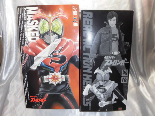 Обратное решение Medicom Toy Rah DX Kamen Rider Strong Gar фигура и купите билет с ограниченными товарами Shigeru / запасные детали