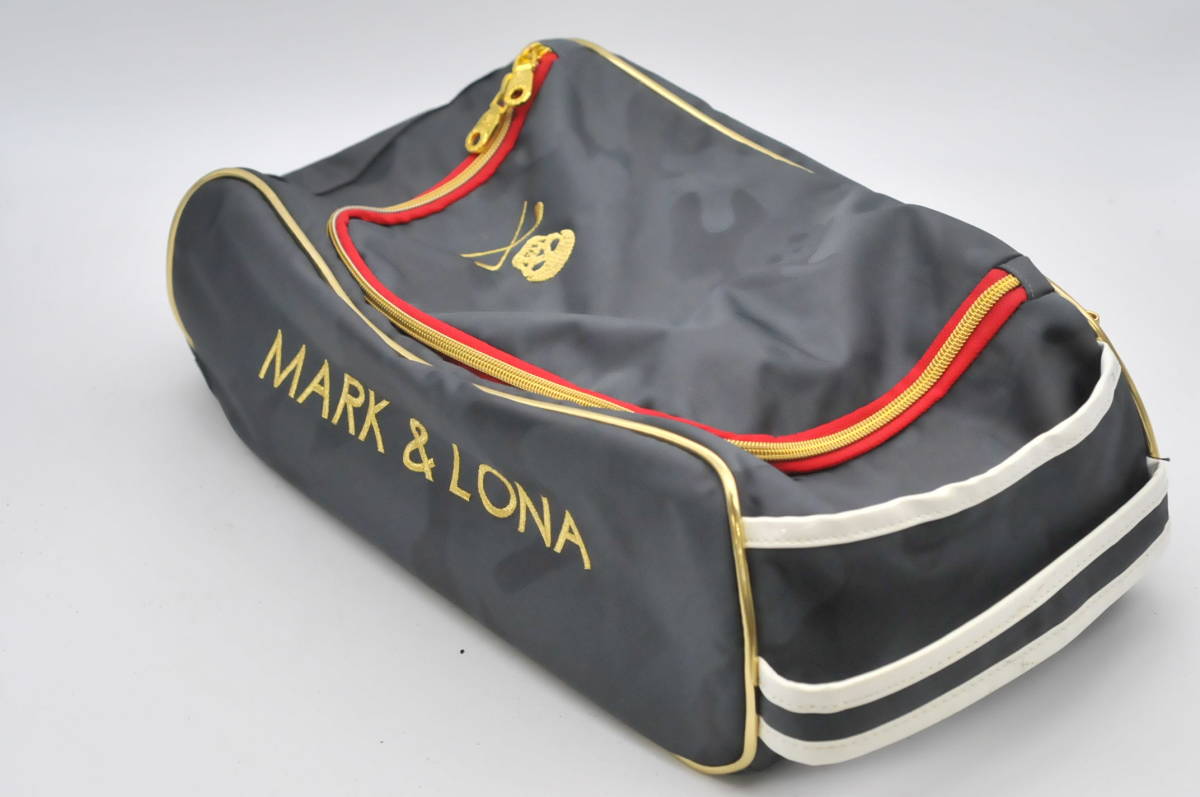 USED*美品*】MARK&LONA(マーク&ロナ) シューズケース *黒