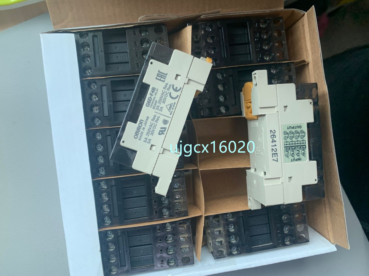 10個入りセット 新品純正 オムロン OMRON製ターミナル リレー G6D-F4B