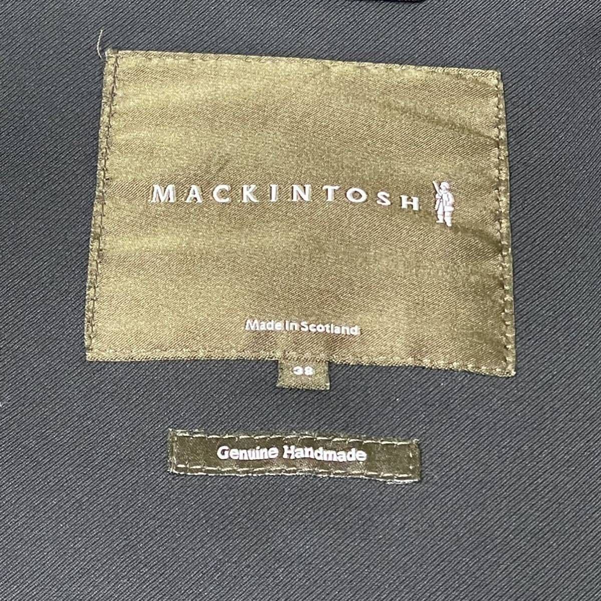 極美品!】 マッキントッシュ MACKINTOSH ステンカラーコート ゴム引き