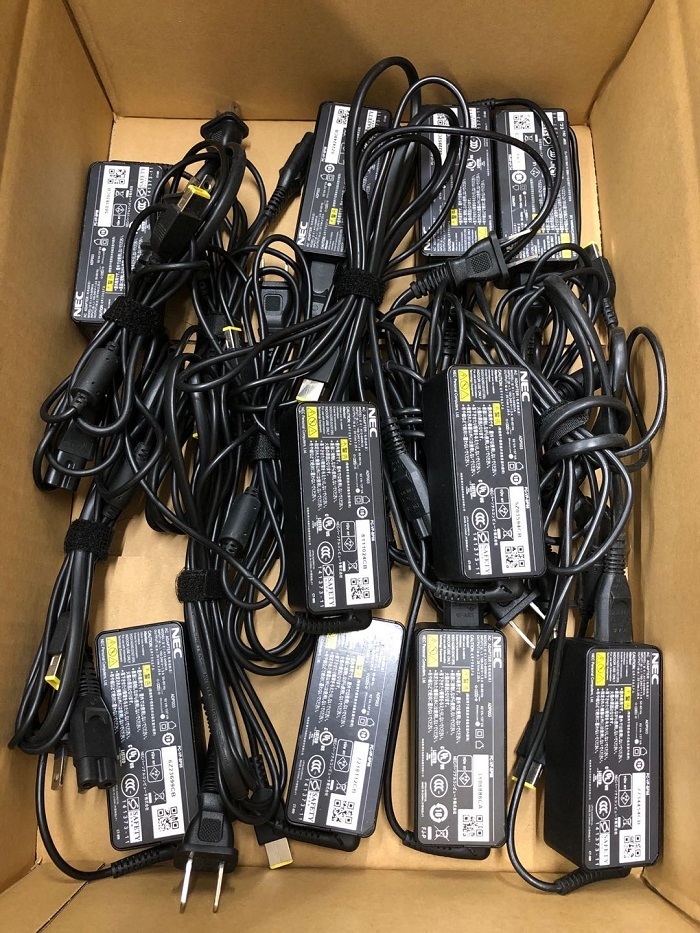 10個セット NEC 純正ACアダプター 20V 2.25A PC-VP-BP98 ADP003 A13