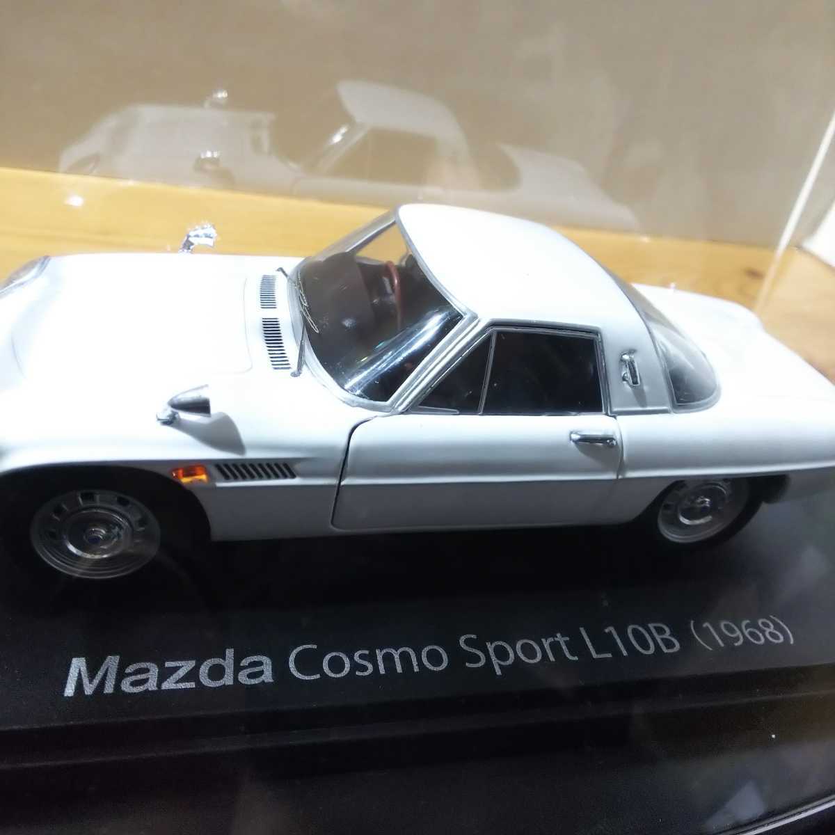 スケールカー【1/24 コスモスポーツ L10B 1968】MAZDA ミニカー ケース入り 国産名車_画像2
