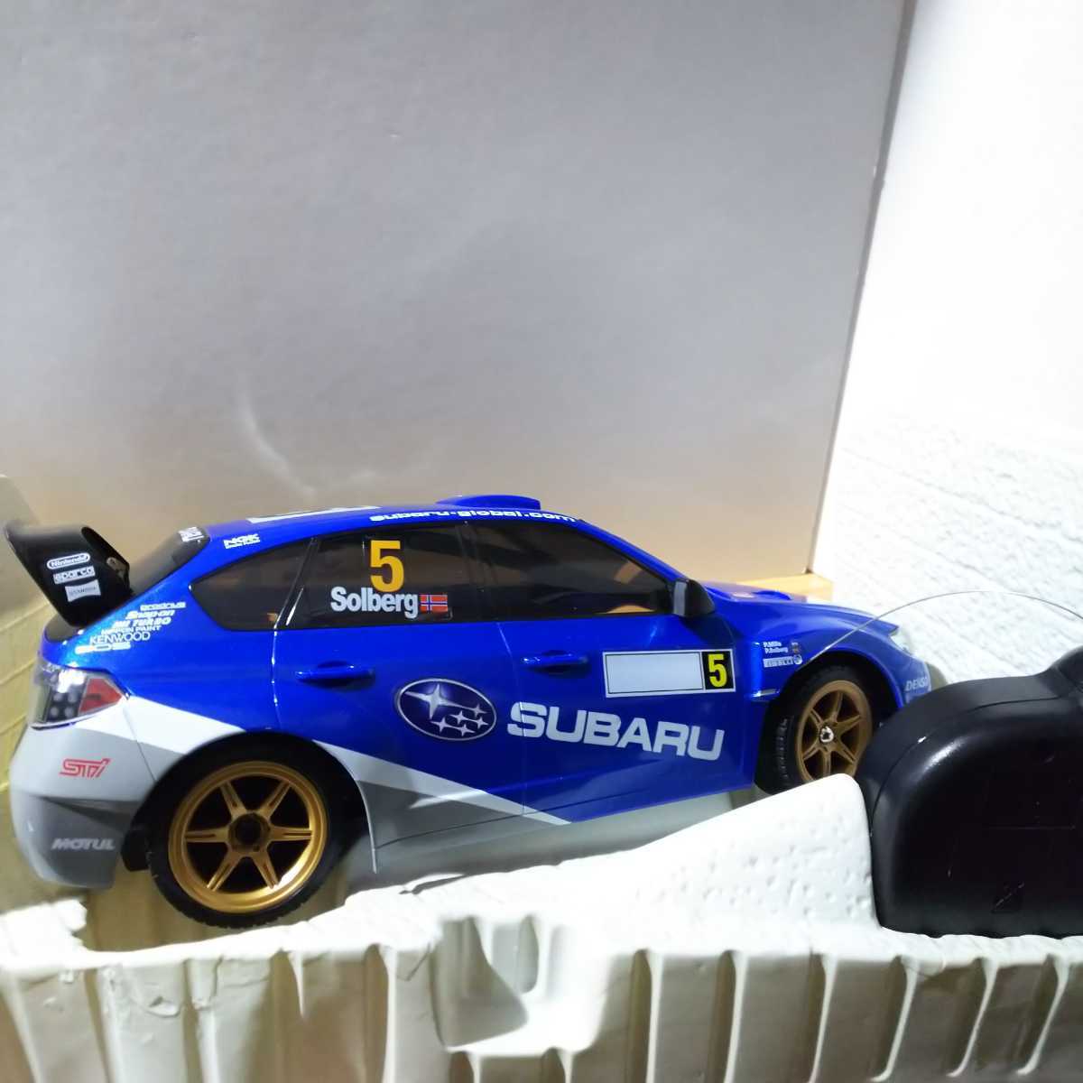 ラジコン【1/16 SUBARU インプレッサ WRC2008】※動作未確認 NIKKO×kyosho ニッコー 京商 EXスピードレーシング_画像6