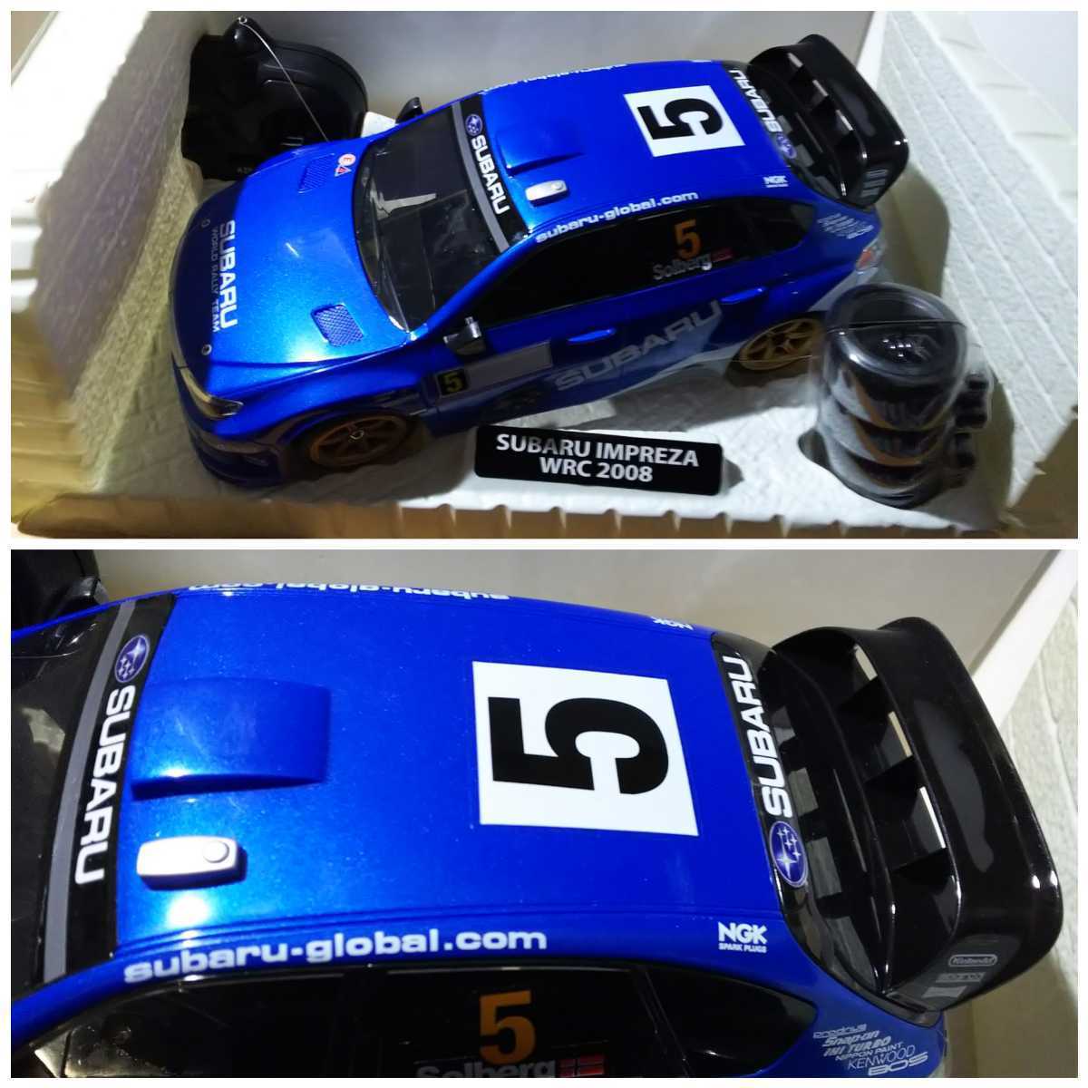 ラジコン【1/16 SUBARU インプレッサ WRC2008】※動作未確認 NIKKO×kyosho ニッコー 京商 EXスピードレーシング_画像7