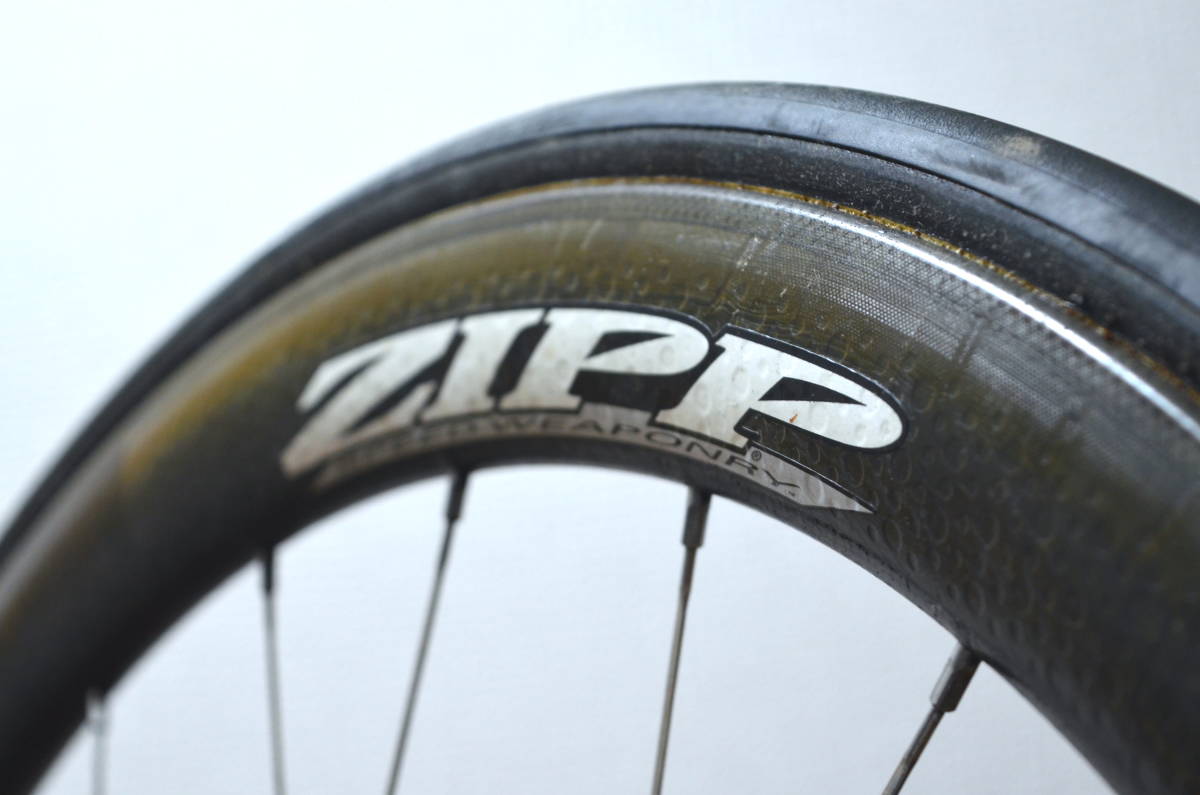 ZIPP 303 10s ジップ チューブラー カーボンホイール 何でも揃う は自分にプチご褒美を フロントのみZIPP 303 チューブラー パーツ
