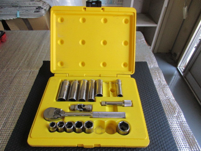 MAC TOOLS マックツールズ ラチェット&ソケットセット イエロー MAC TOOLS マックツールズ ラチェット&ソケットセット イエロー
