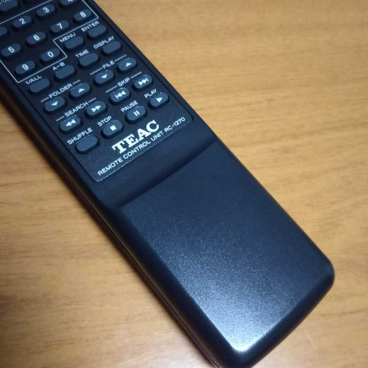TEAC ティアック RC-1270 CD-P650用リモコン|Yahoo!フリマ(旧 TEAC ティアック RC-1270 CD-P650用リモコン|Yahoo!フリマ(旧