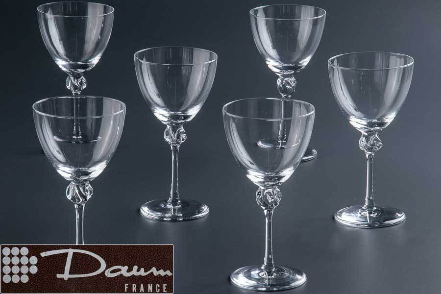 DAUM FRANCE ドーム ワイングラス - キッチン/食器