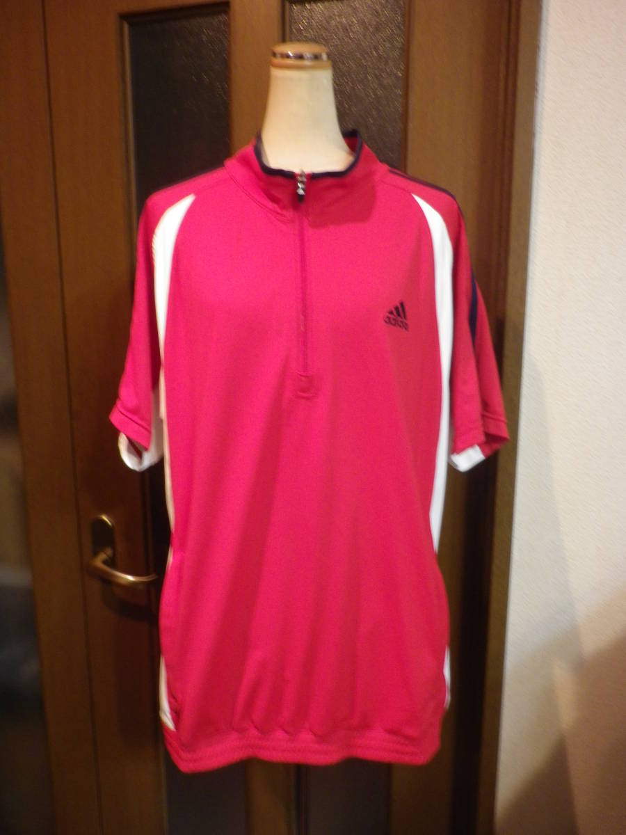 adidas sports wear short sleeves O_画像2