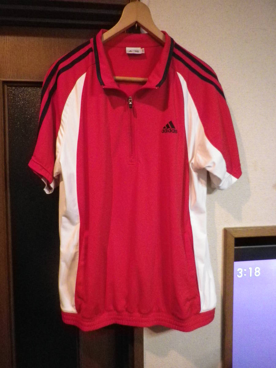 adidas sports wear short sleeves O_画像4