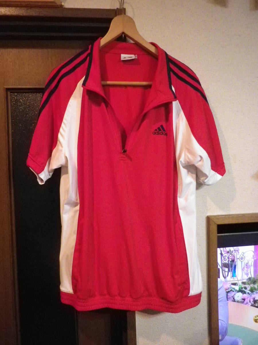 adidas sports wear short sleeves O_画像3