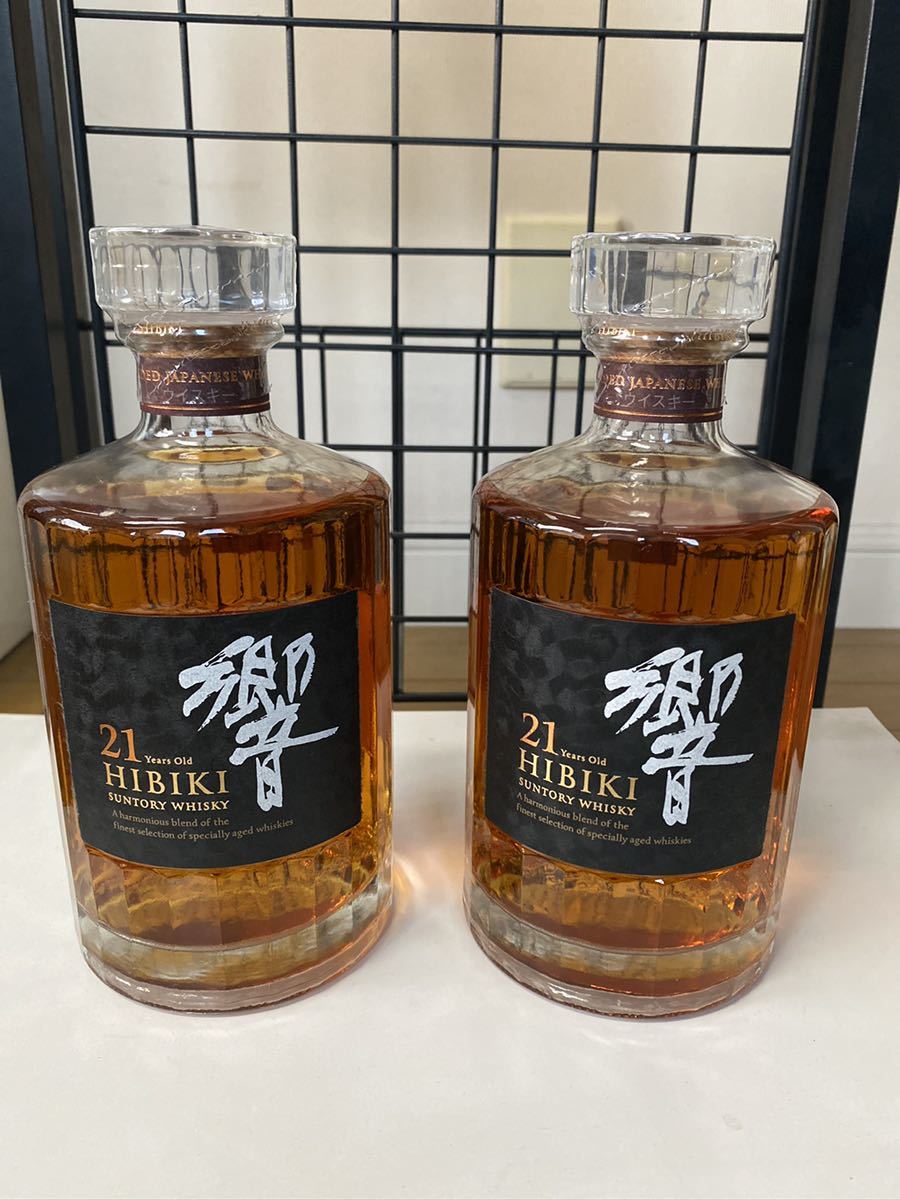 SUNTORY 未開栓 サントリー ウイスキー HIBIKI 響 21年700ml 2本セット