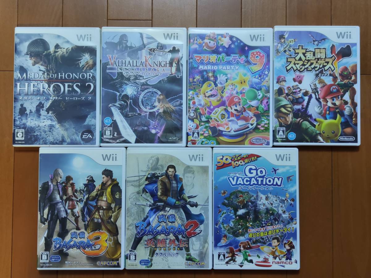 Wii 本体 ゲーム7種類 【大特価!!】 Yahoo!オークション - Wii ソフト7種類
