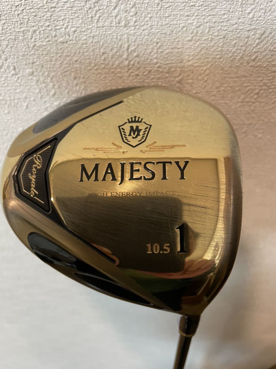 MAJESTY マジェスティロイヤルドライバー 10.5° LV-530 S ヘッドカバー