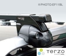 ムラーノ TZ50 PZ50 PNZ50（ルーフレール付車）TERZO ルーフキャリア フット＋バーのセット_画像3