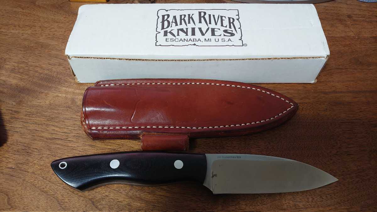 希少 BARK RIVER KNIVES BUSH SEAX 1st Production Run バークリバー