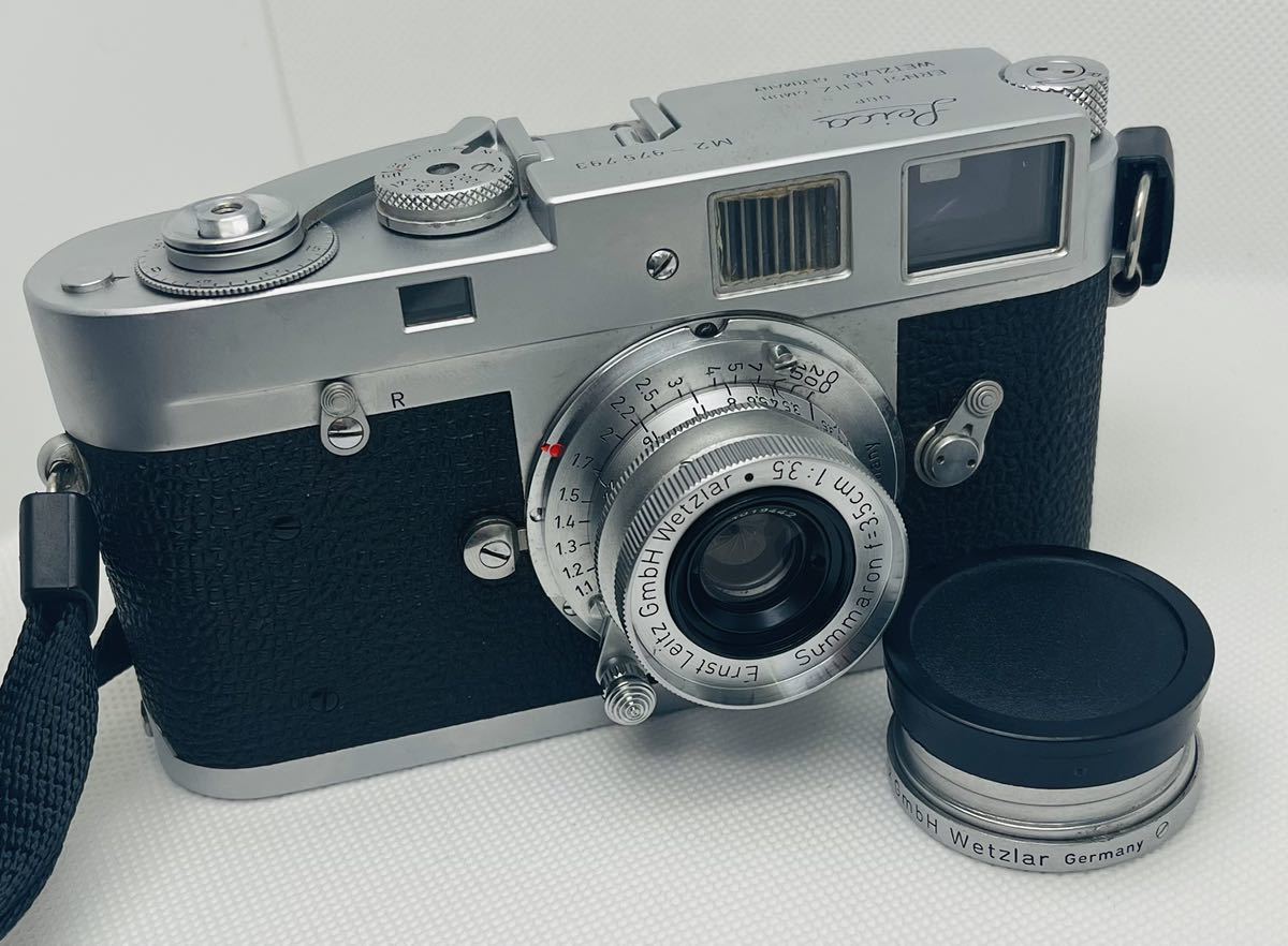 ライカ M2 Leica カメラ 1円スタート Leitz Summaron 35mm F/3.5 まとめ売り レンズ ボディ ジャンク品_画像1