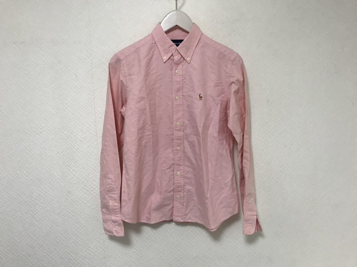 本物ラルフローレンRALPH LAURENコットンオックスフォード長袖 本物ラルフローレンRALPH LAURENコットンオックスフォード長袖