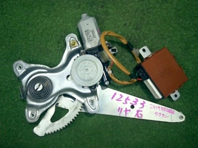 クラウン GH-JZS171 右後ろ 右リア ドアレギュレータ・モーター 1JZ-GE 2FQ ND 262100-0370 85720-30310_画像2