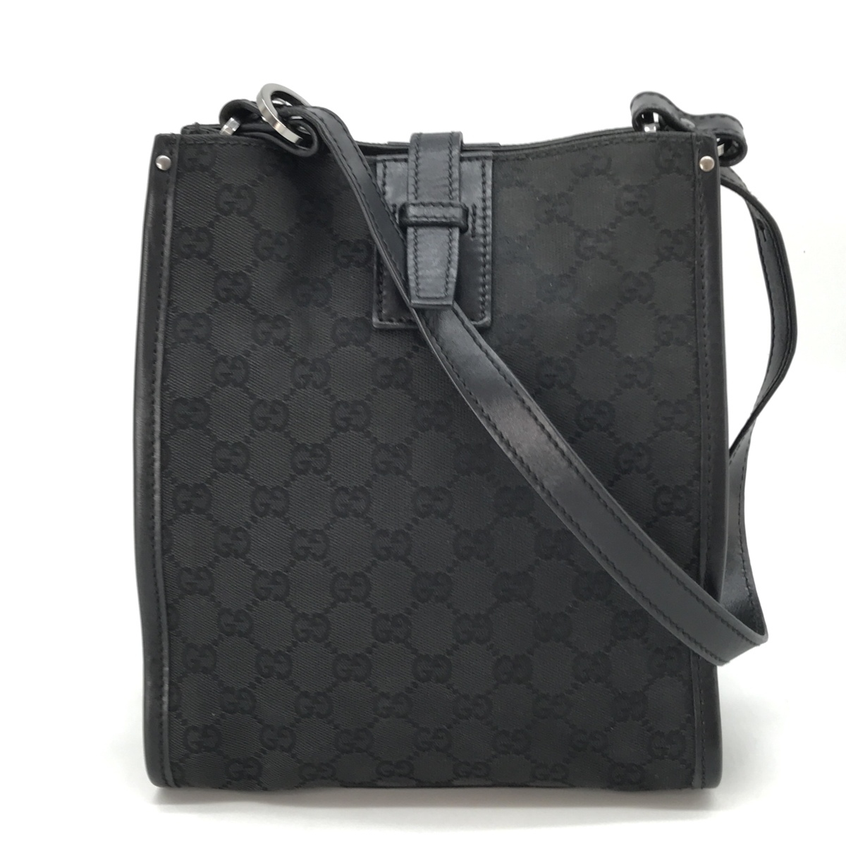 M3577 1円 良品 GUCCI グッチ GGキャンバス ショルダー バッグ