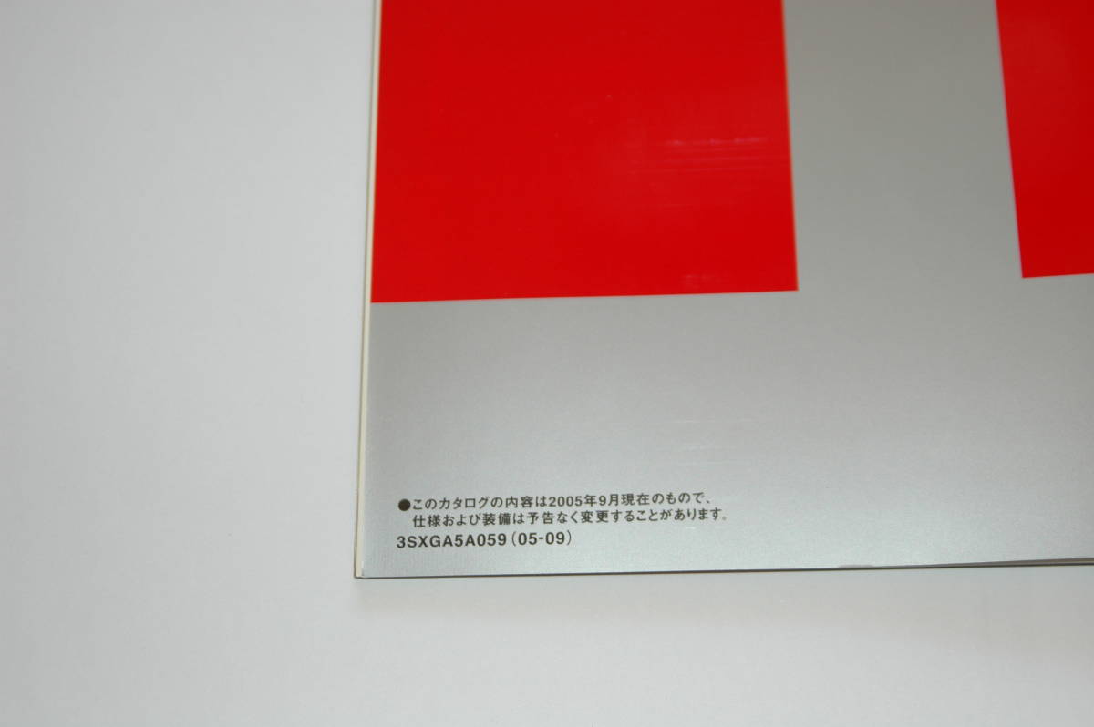 三菱　ランサーエボリューションワゴン　　本カタログ　2005年9月　希少　　送料無料です。　（202）_画像5