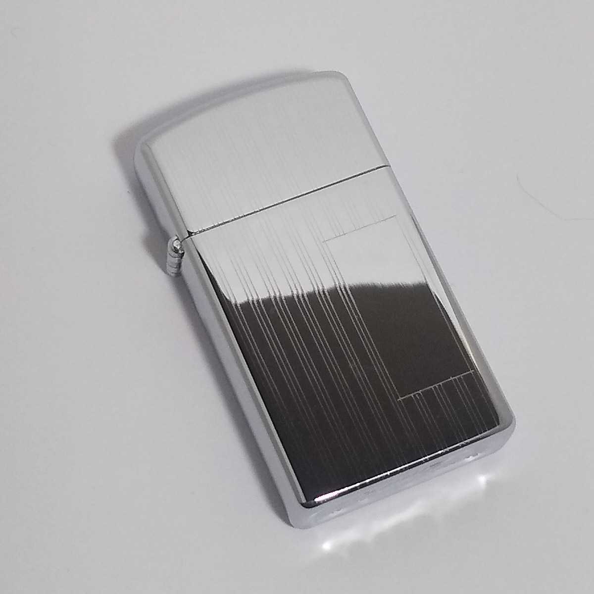未使用 ビンテージ ZIPPO スリム エンジンターン 1976年製 ジッポ