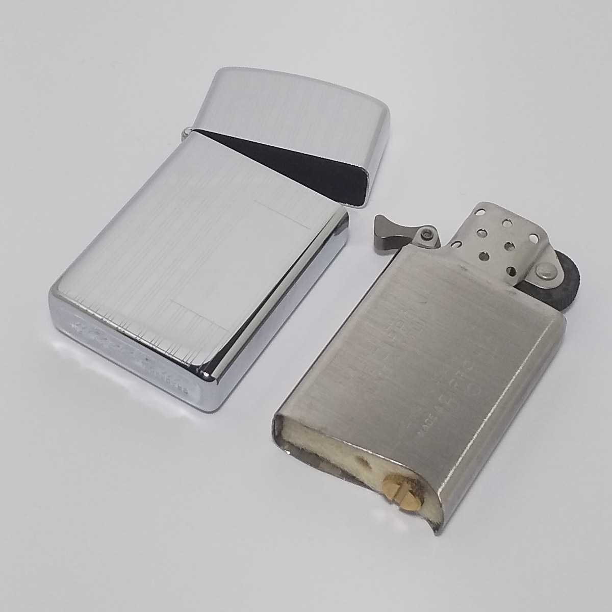 未使用 ビンテージ ZIPPO スリム エンジンターン 1976年製 ジッポ