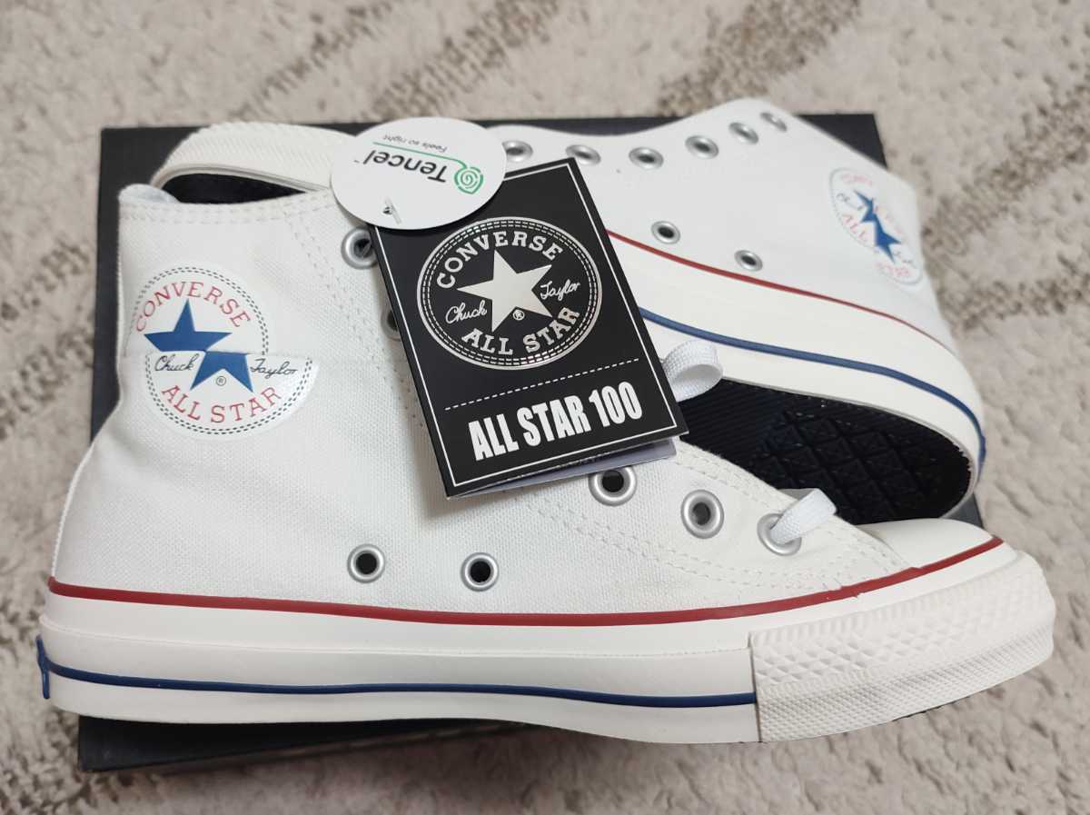 CONVERSE all star 100 Converse split logo - ikatto спортивные туфли белый 24