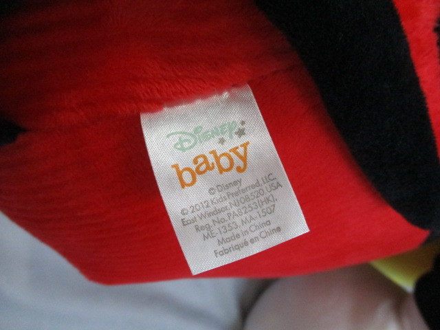 【値下げ】ミッキー マウス ぬいぐるみ Disney ディズニー baby ベビー 特大 全長93ｃｍの画像10