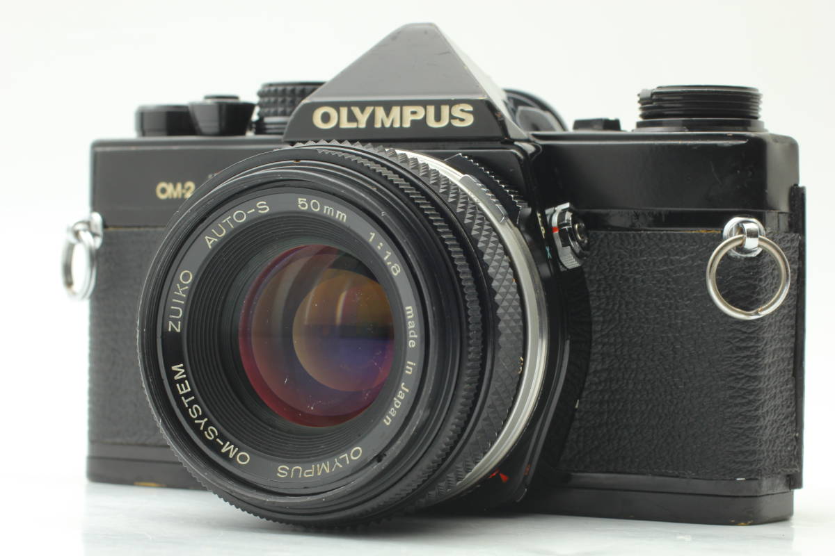 【良品】Olympus OM-2 Body Black + Zuiko Auto-s 50mm f1.8 オリンパス 260@qc