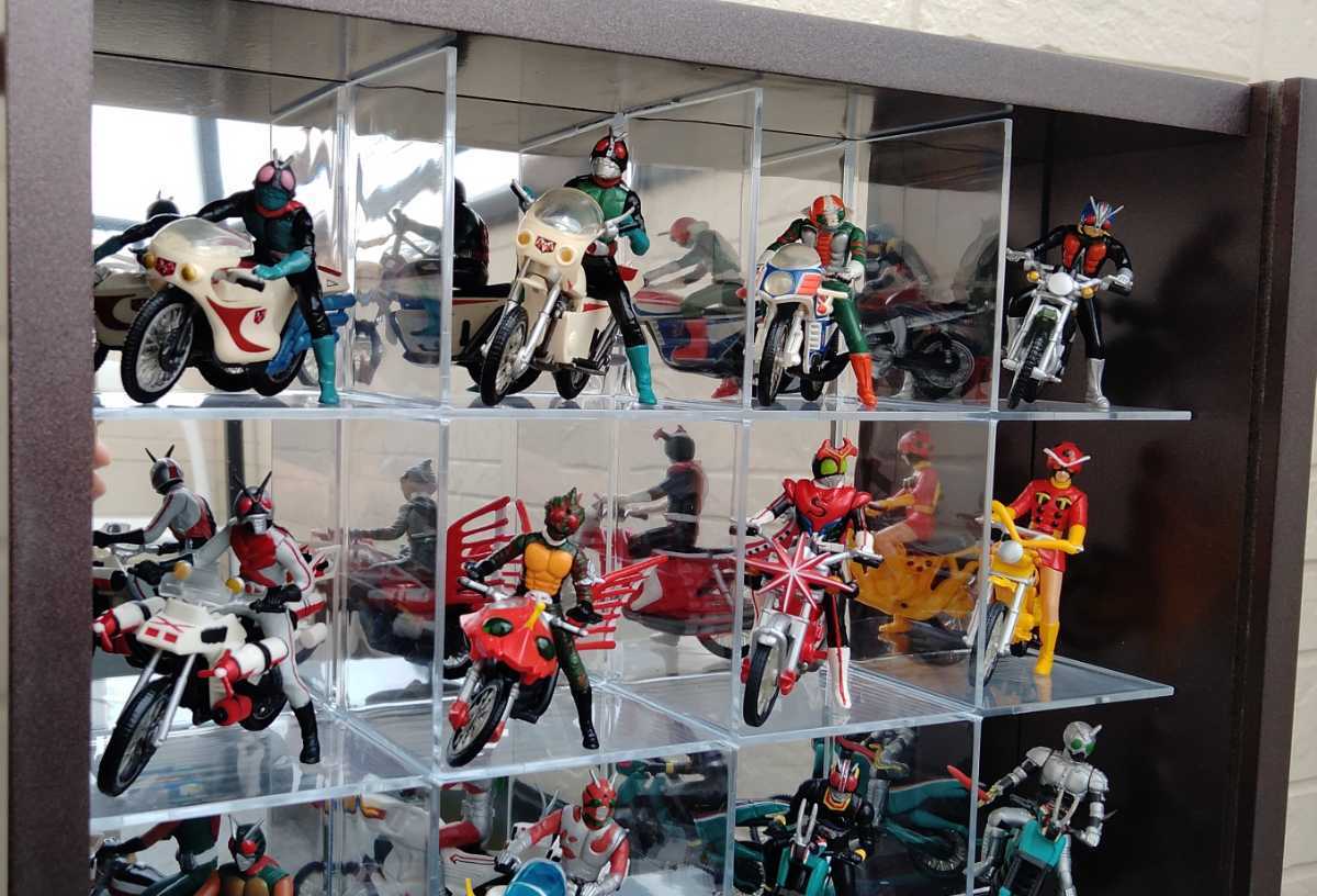 仮面ライダーとバイクのミニフィギュア歴代26点セット 仮面ライダーとバイクのミニフィギュア歴代26点セット