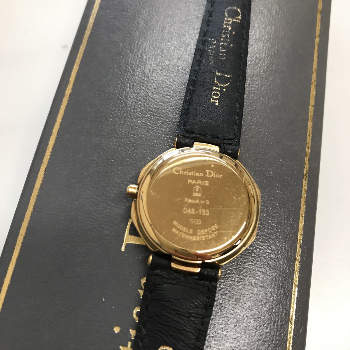 クリスチャン ディオール Dior 腕時計 クォーツ レディース 動作品