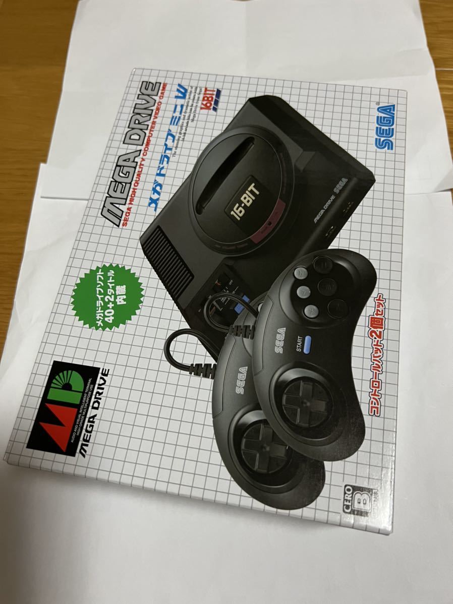 メガドライブミニ w 新品 未使用 メガドライブ ミニ SEGA セガ 極美品