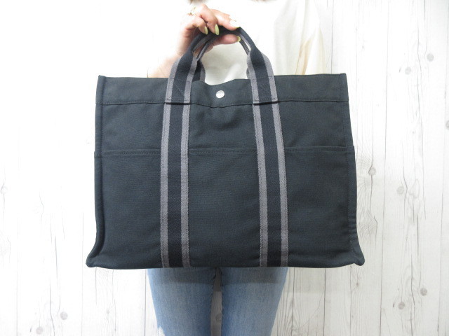 極美品 HERMES エルメス フールトゥMM トートバッグ ハンドバッグ