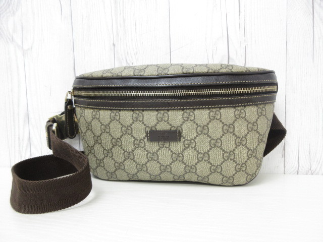 ヤフオク! - 美品 GUCCI グッチ GG柄 ボディバッグ ウエスト... ヤフオク! - 美品 GUCCI グッチ GG柄 ボディバッグ ウエスト...