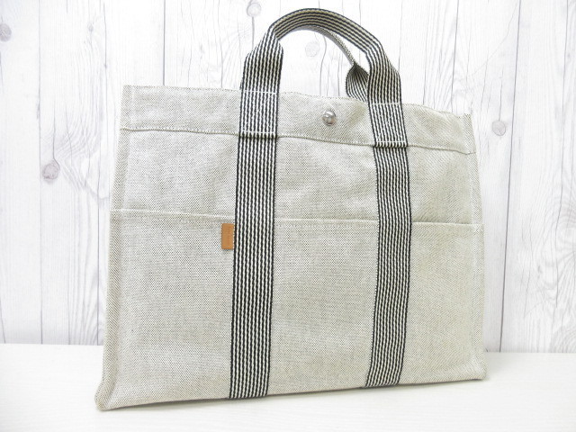極美品 HERMES エルメス ニューフールトゥMM トートバッグ