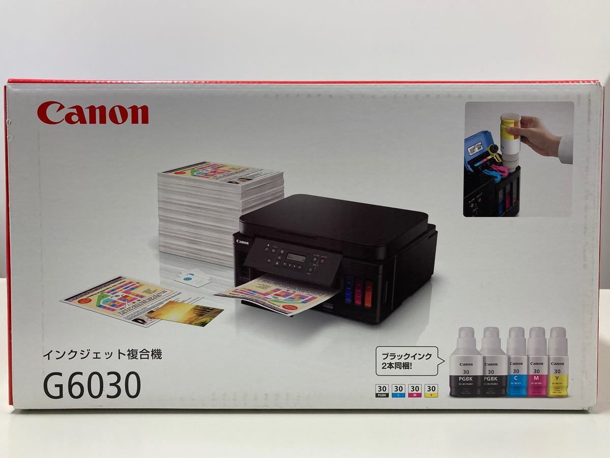 Canon インクジェットプリンター A4大容量複合機 (G6030)【未開封