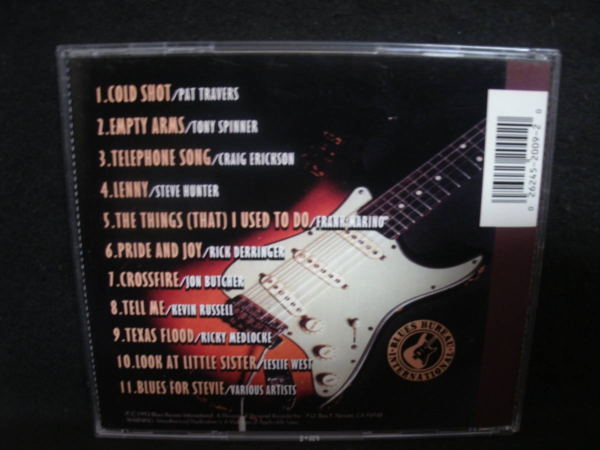 ★同梱発送不可★中古CD / L.A. BLUES AUTHORITY L.A. BLUES AUTHORITY　VOL. 3 - HATS OFF TO STEVIE RAY_画像2