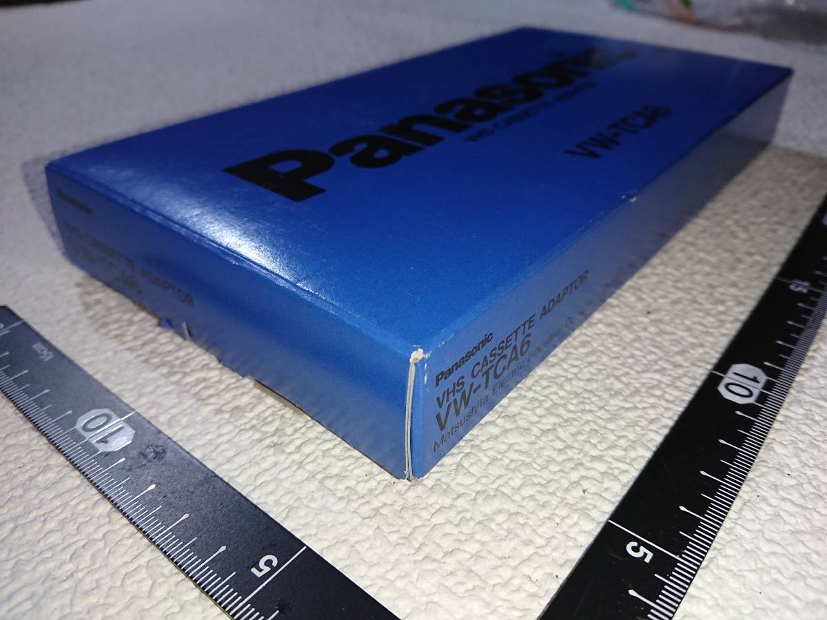 Panasonic パナソニック VW-TCA6 VHS カセット アダプター 作動未確認 ジャンク_画像9