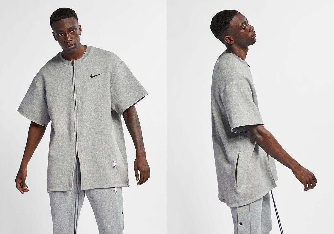 新品未使用 NIKE Fear of God TOP S ナイキ フィアオブゴッド Grey