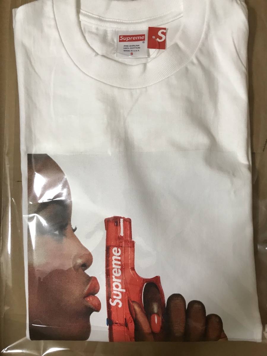 Supreme Water Pistol Tee white シュプリーム ウォーター ピストル Tシャツ 新品 ホワイト S