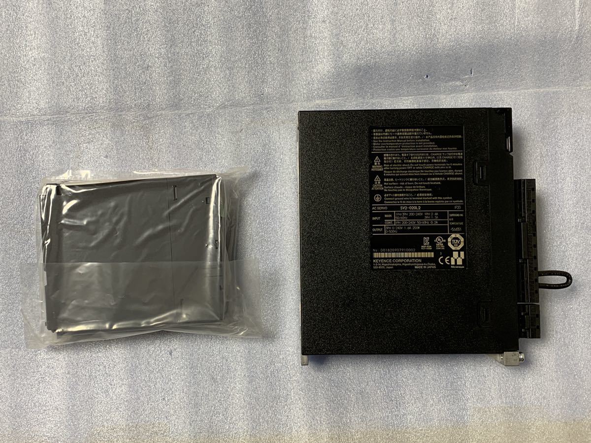 三菱 シーケンサ Q03UDECPU + キーエンス サーボアンプ SV2-020L2