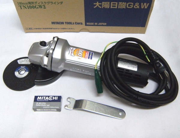 日本正規代理店品 ミタチ 電気ディスクグラインダ MG100A3EP ディスク