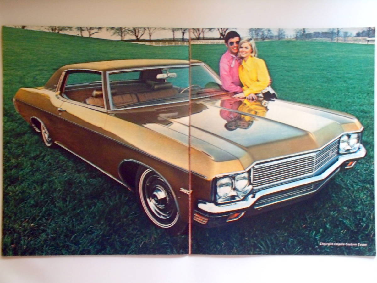 *1970 year * Chevrolet Caprice / Impala / bell air English catalog *23.*