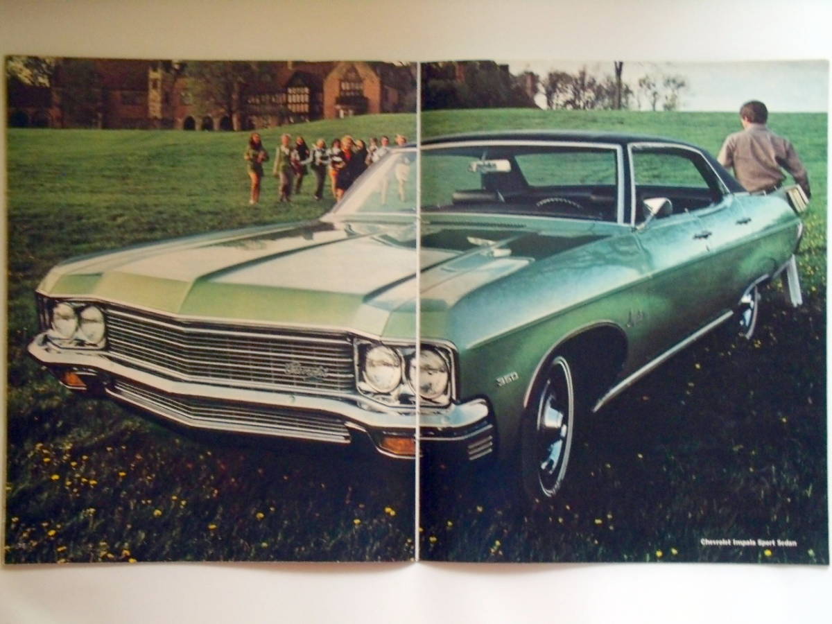 *1970 year * Chevrolet Caprice / Impala / bell air English catalog *23.*