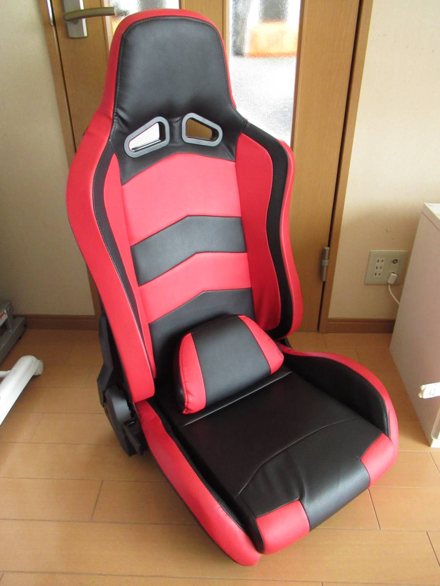 ★美品★　GTスポーツ　プレイシート　ゲーミングチェア　枕付き　PS5984