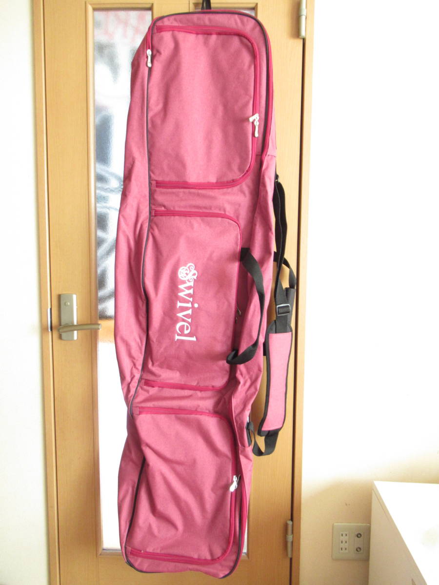 * beautiful goods * swivel snowboard shoulder bag board bag board case pink 150cm all together storage BB-6516SV2