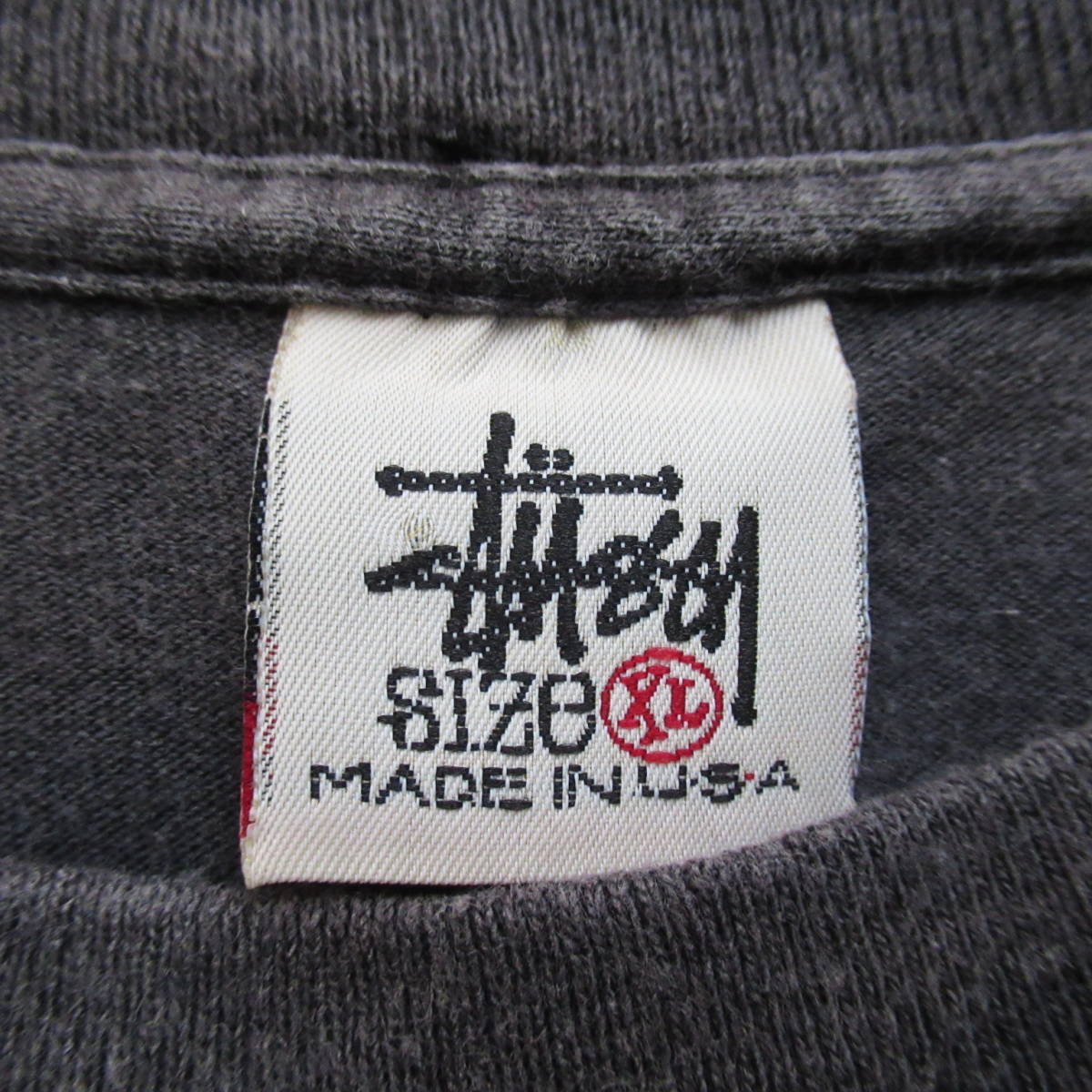 即決送込 XL 白タグ STUSSY USA製 T-shirt Tee 半袖 old 即決送込 XL 白タグ STUSSY USA製 T-shirt Tee 半袖 old